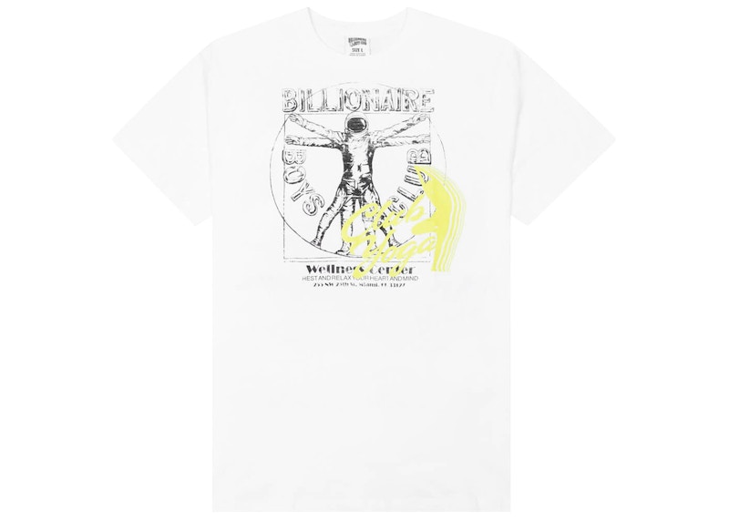 Tričko BILLIONAIRE BOYS CLUB Billionaire Boys Club Wellness Graphic T-Shirt Biela | 8118313WHT