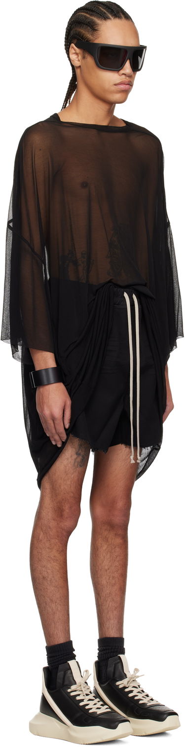 Tričko Rick Owens Rick Owens Hollywood Tommy Sheer T-Shirt Šedá | RR01E5283 JCR, 4
