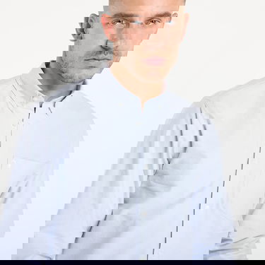 Košeľa Carhartt WIP Long Sleeve Button-Down Shirt with C-Logo Pocket Modrá | I030799.31LXX, 2