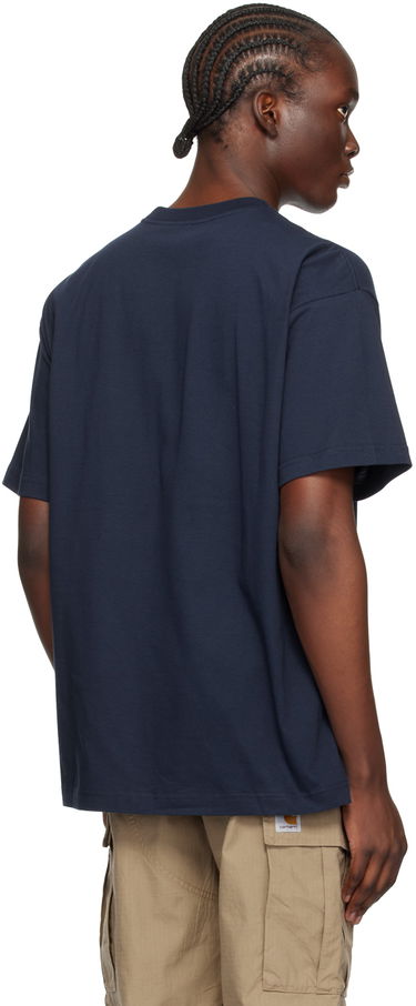 Tričko Carhartt WIP Graphic Print Cotton T-Shirt Navy | I033666, 2