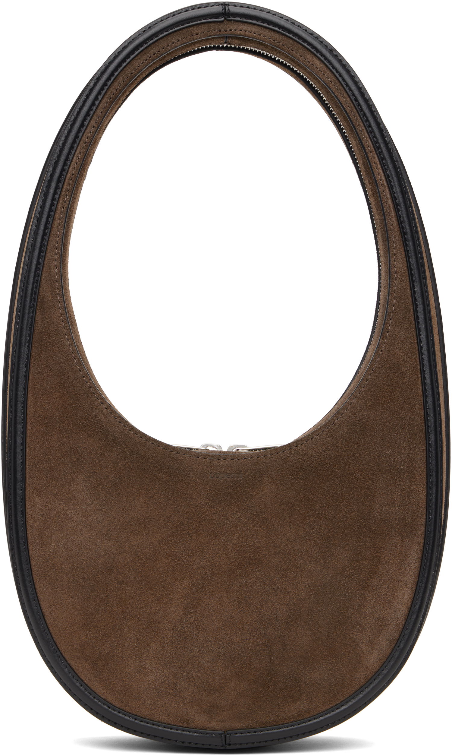 Kabelka Coperni Swipe Suede Shoulder Bag Hnedá | COPBA01F6020, 0