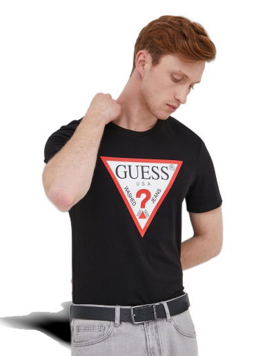 Tričko GUESS Jeans T-Shirt Čierna | M2YI71.I3Z11