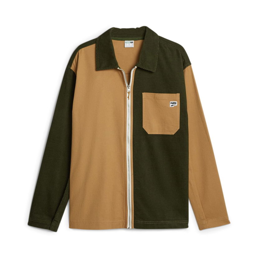 Košeľa Puma Downtown Corduroy  Shirt Zelené | 621291-31