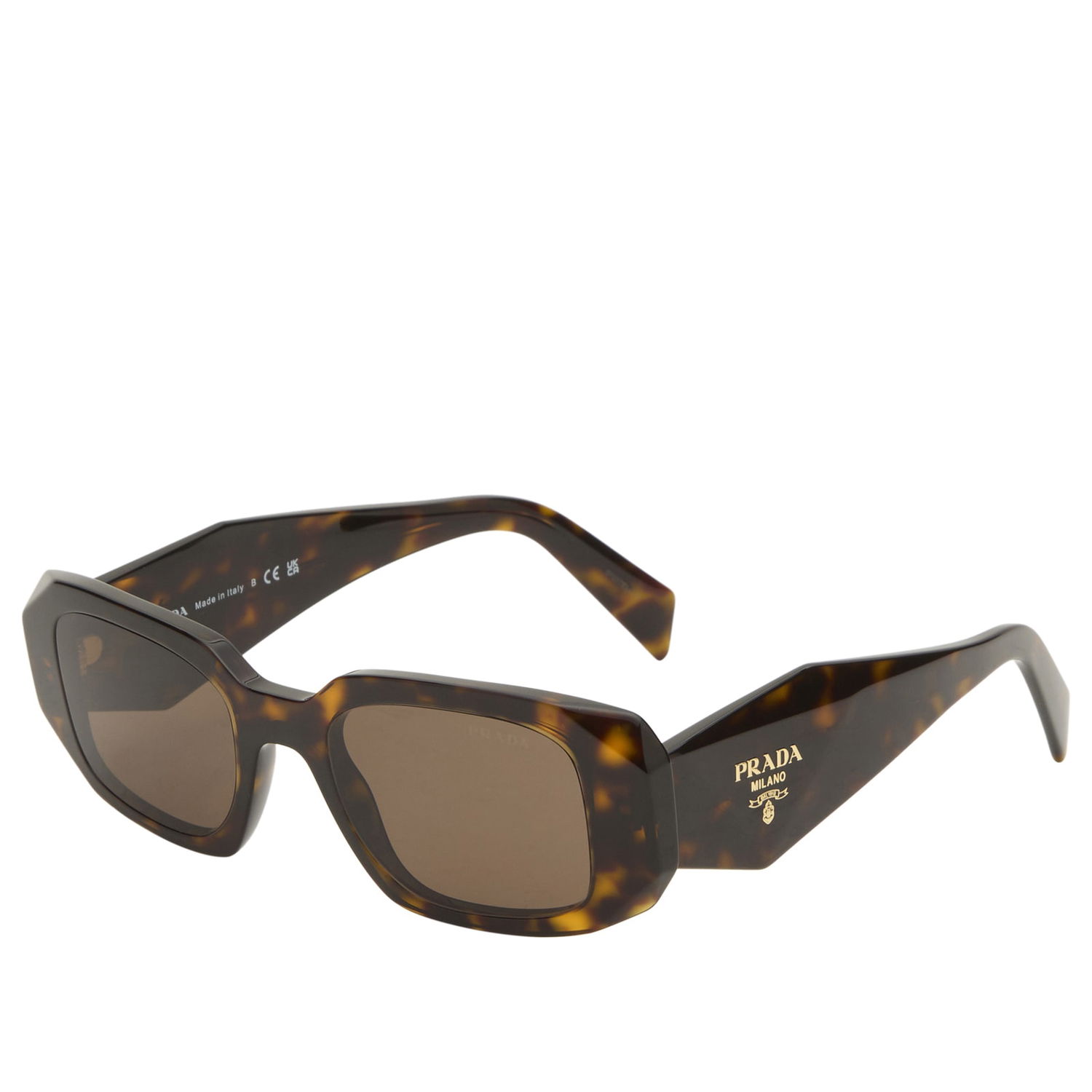 Slnečné okuliare Prada Angular Frame Sunglasses Hnedá | 0PR-17WS-49-2AU8C1, 0