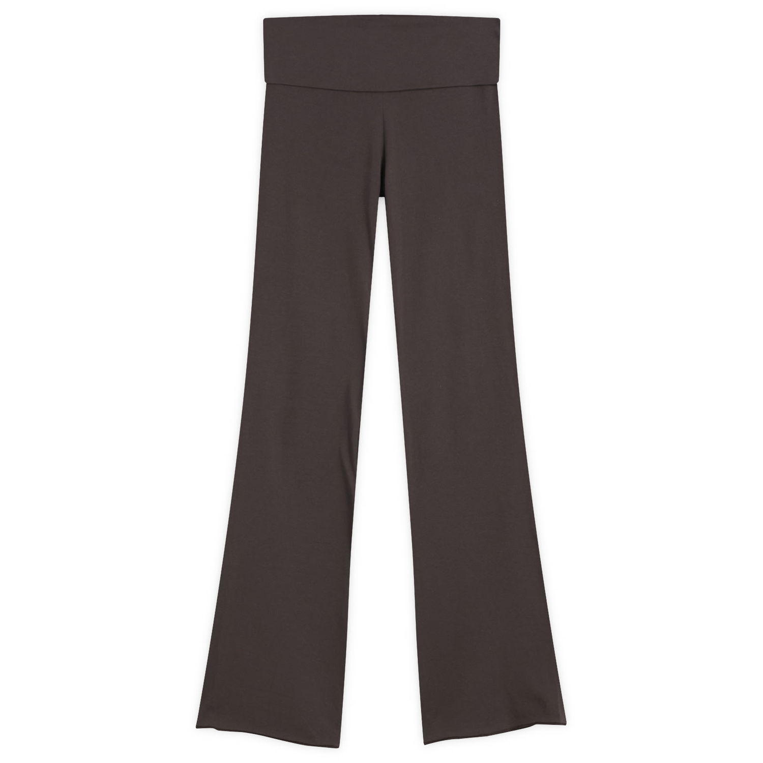 Nohavice a džínsy SKIMS SKIMS Foldover Jersey Pant, Size Large Hnedá | AP-PNT-0715-IRO, 0