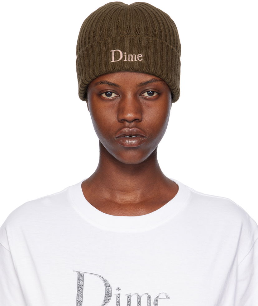 Kulicha Dime Classic Fold Beanie Hnedá | DIMEHO2347BRW