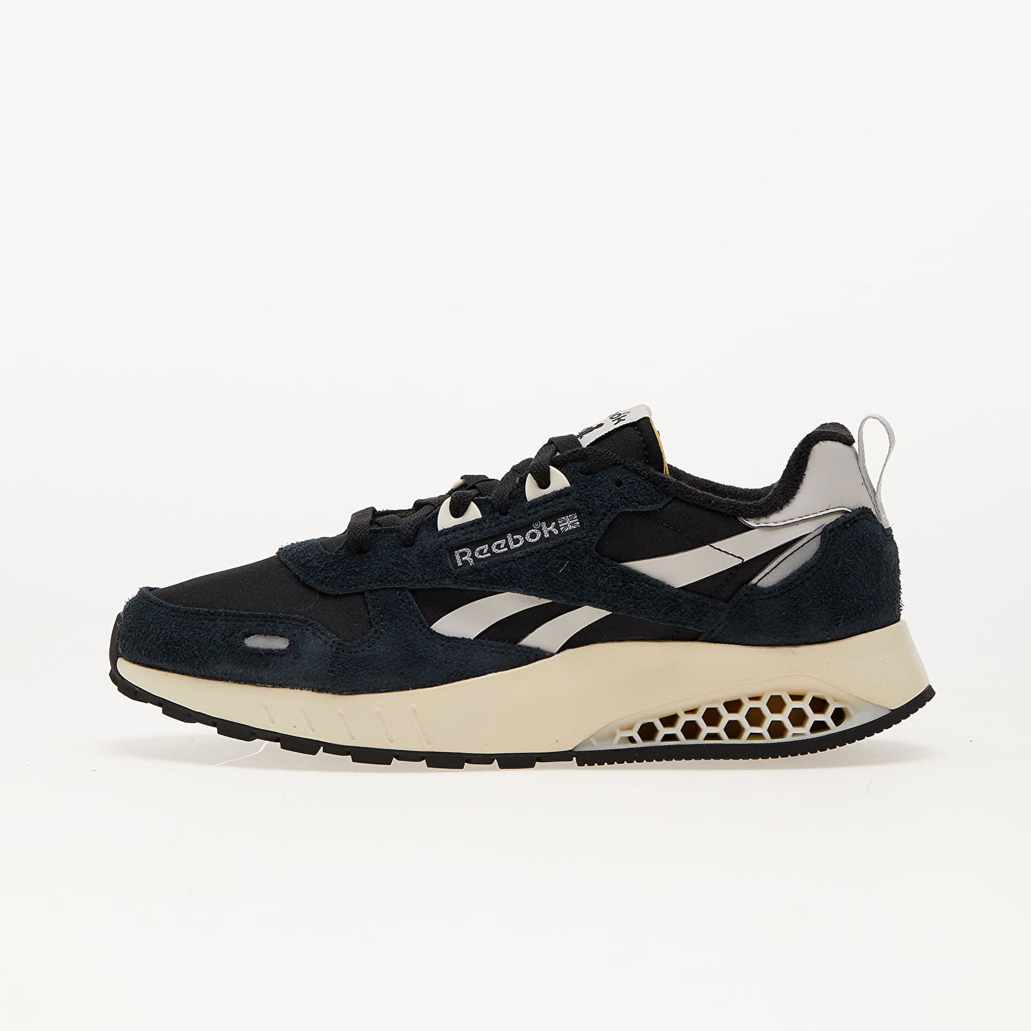 Tenisky a topánky Reebok Cl Leather Hexalite "Core Black/ Steely Fog/ Alabaster" Čierna | 100032780, 0