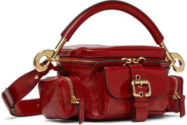Taška cez rameno CHLOÉ Small Camera Shoulder Bag Hnedá | CHC24AS534N83, 4
