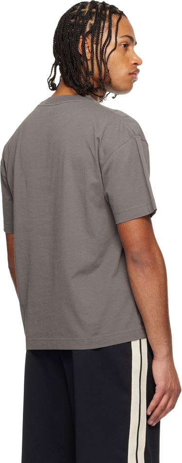 Tričko Palm Angels Snake Box Logo Regular T-shirt Šedá | PMAA109F25JER0080755, 2