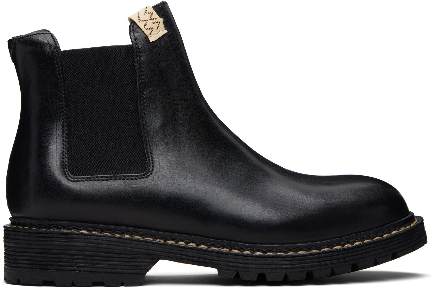 Tenisky a topánky visvim Gornergrat Mid-Folk Chelsea Boots Čierna | 0125202002006, 0