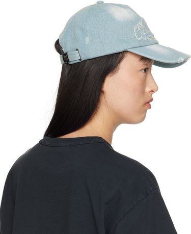 Šiltovka MISBHV MISBHV Forever Distressed Denim Baseball Cap Modrá | 250A504, 2