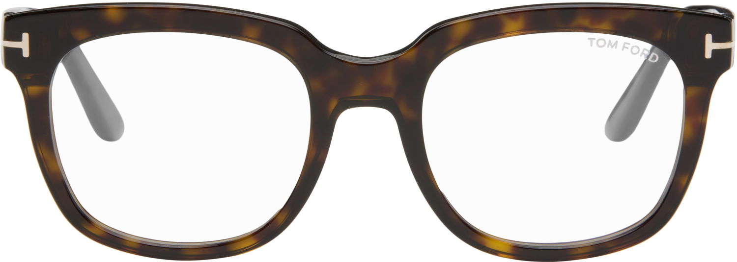 Slnečné okuliare Tom Ford Tom Ford Full Rim Square Acetate Glasses Hnedá | FT5537-B_52052, 0