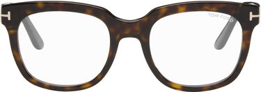 Slnečné okuliare Tom Ford Tom Ford Full Rim Square Acetate Glasses Hnedá | FT5537-B_52052, 0