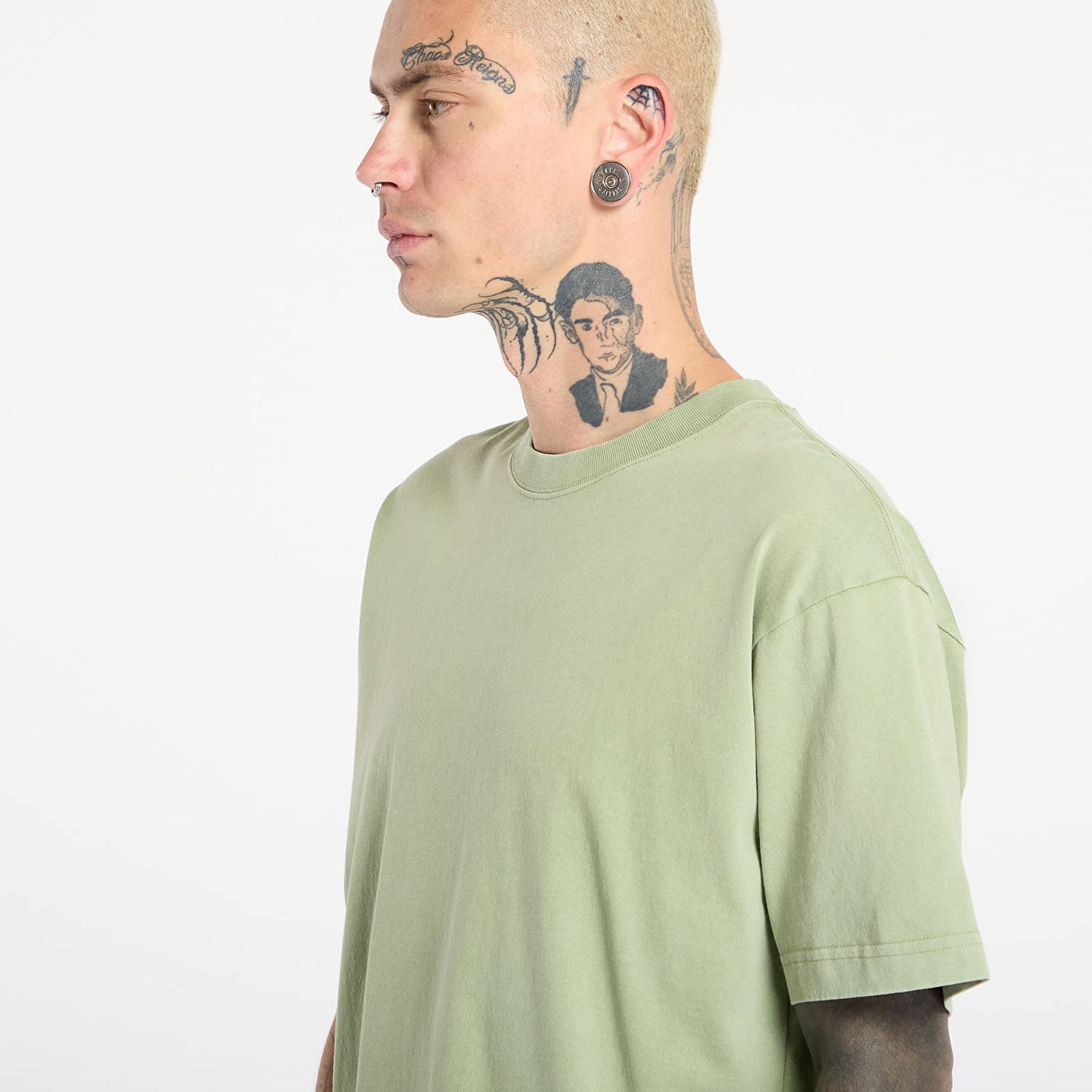 Tričko Vans Relaxed Fit Short Sleeve Crew Neck T-shirt LX SS Zelené | VN000PFJEMZ1, 1