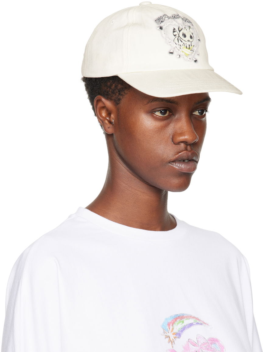 Šiltovka We11done Character Print Baseball Cap Biela | WD-AH0-24-402-U-WH, 1