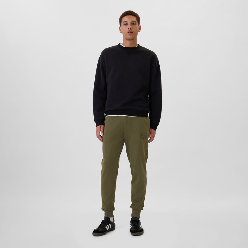 Tričko GAP Athletic Jogger Olive Night S Čierna | 542249-03