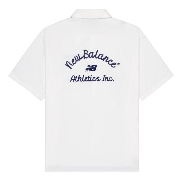 Polo tričko New Balance Athletics Sports Club Shirt Biela | NAE22161-WT