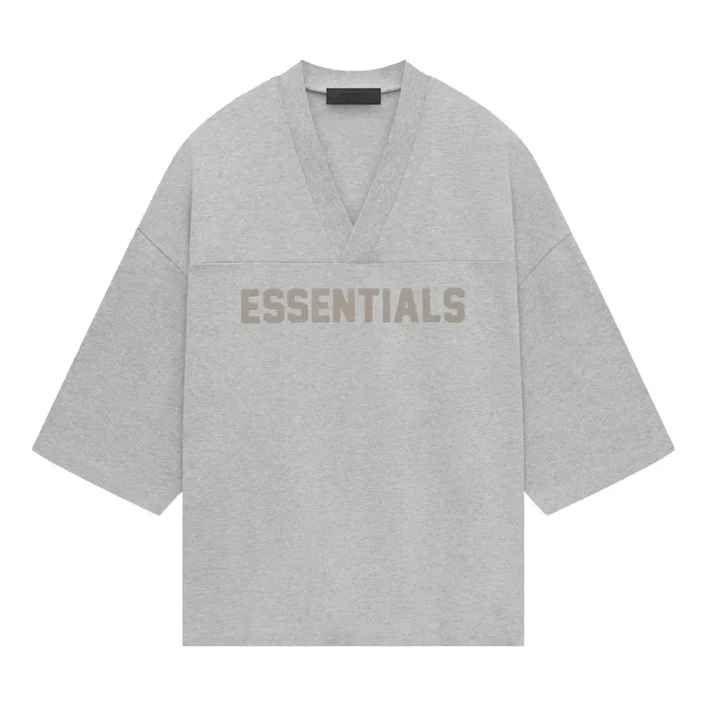 Tričko Fear of God Essentials Heavy Jersey Football T-Shirt Šedá | 125SP244106F, 0