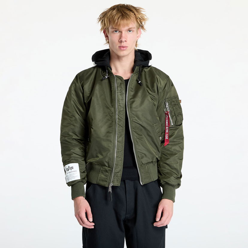 Bunda Alpha Industries MA-1 ZHP Dark Olive Zelené | 118101-142