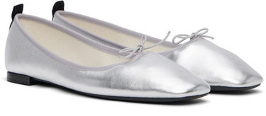 Oblečenie Repetto Repetto Garance Square-Toe Ballerina Flats Metalická | V4210VEM, 3