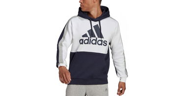 Mikina adidas Originals Essentials Colorblock Hoodie Biela | he4327, 1