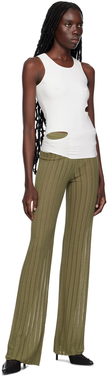 Nohavice Dion Lee Dion Lee Knit Trousers Zelené | C7217P23, 3