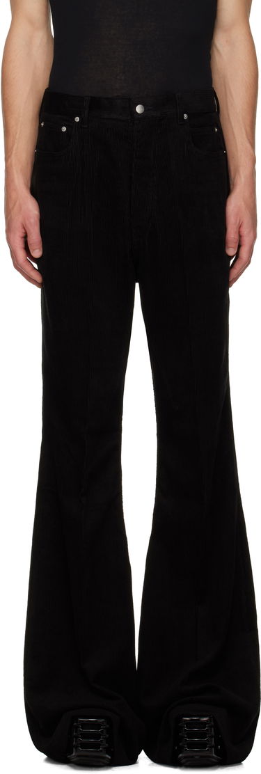 Nohavice Rick Owens Concordians Bolan Bootcut Trousers Čierna | RU02E1335 MLC9, 0
