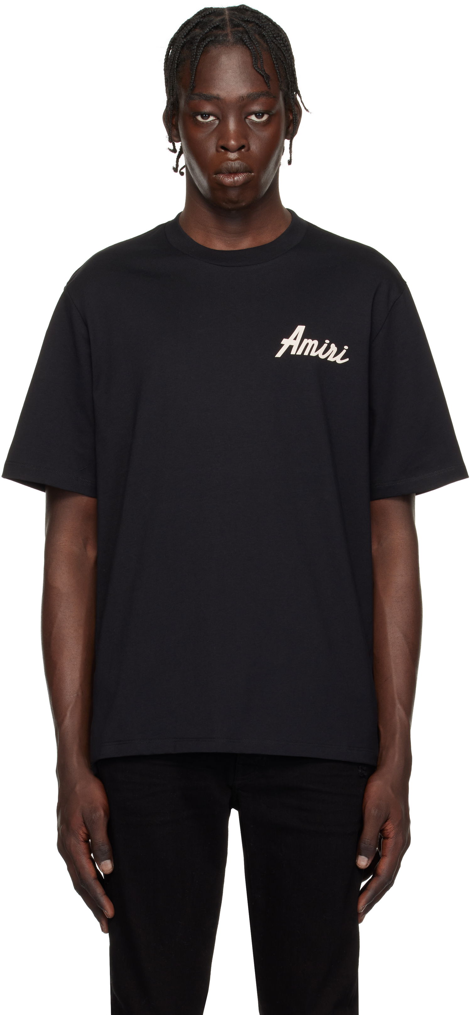 Tričko AMIRI Black 'City' T-Shirt Čierna | AMJYTE1146, 0