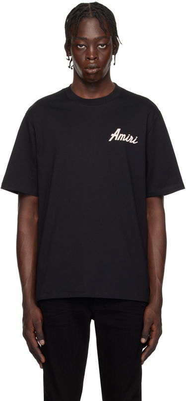 Tričko AMIRI Black 'City' T-Shirt Čierna | AMJYTE1146, 0