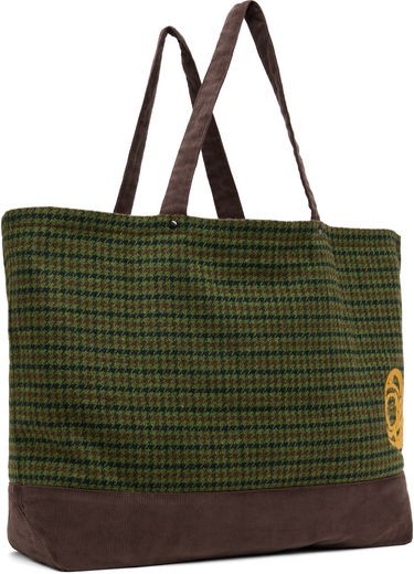 Tote bag BILLIONAIRE BOYS CLUB Script Check Tote Bag Zelené | B24483, 2