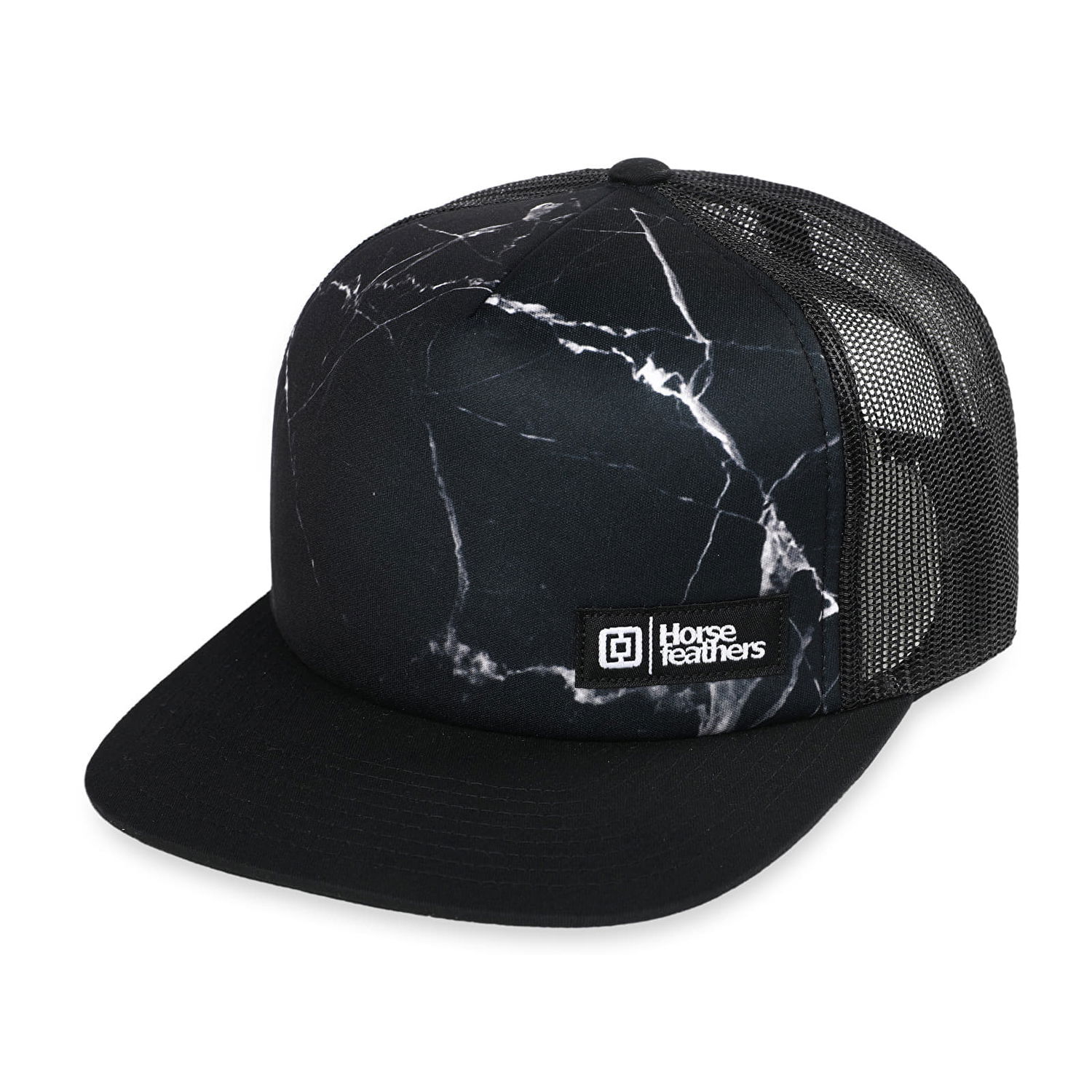 Šiltovka Horsefeathers Cap Mave Cap Black Marble Čierna | AM161C, 0