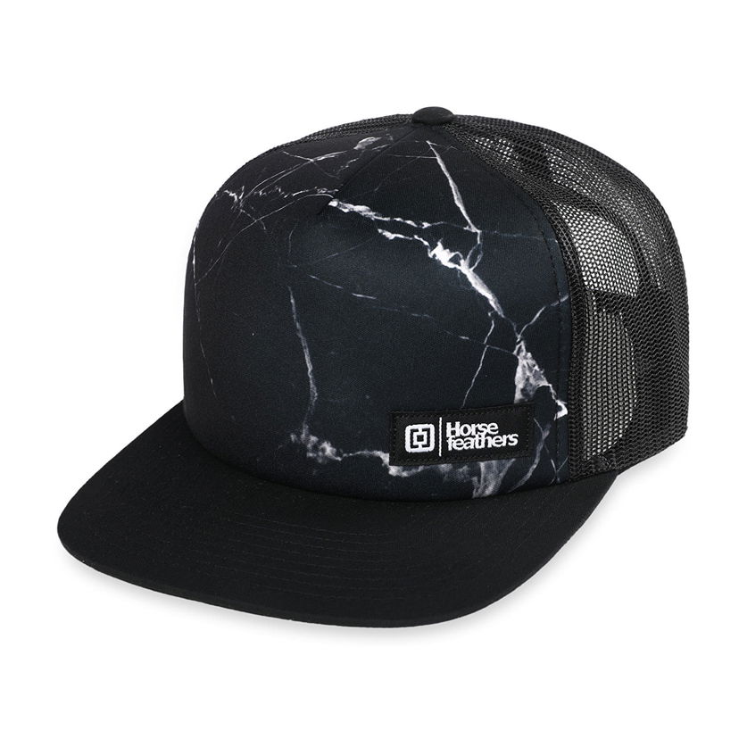 Šiltovka Horsefeathers Cap Mave Cap Black Marble Čierna | AM161C