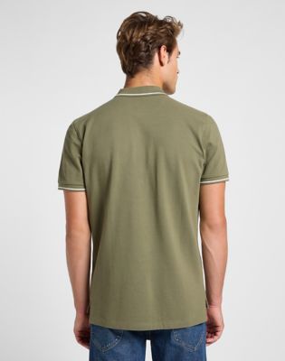 Polo tričko Lee Lee Pique Polo XXL Zelené | 112363855, 0
