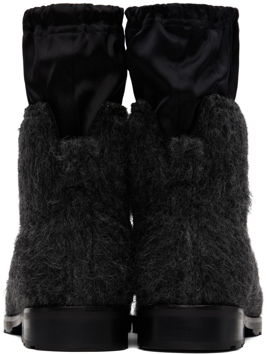 Oblečenie We11done We11done Brushed Chelsea Boots Čierna | WD-AO3-22-448-M-DG, 1