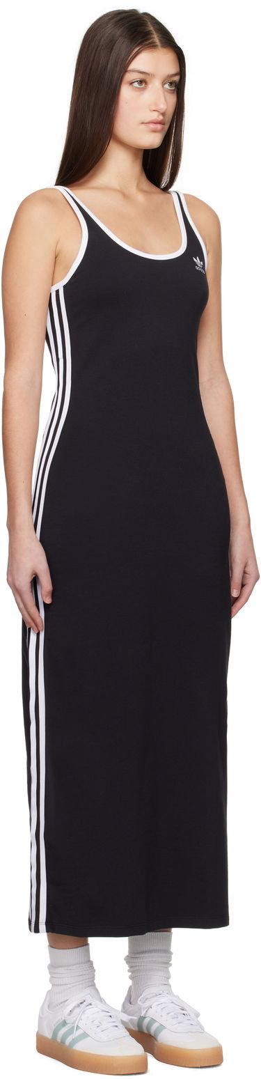 Šaty adidas Performance 3-Stripes Tank Maxi Dress Čierna | JD4619, 1