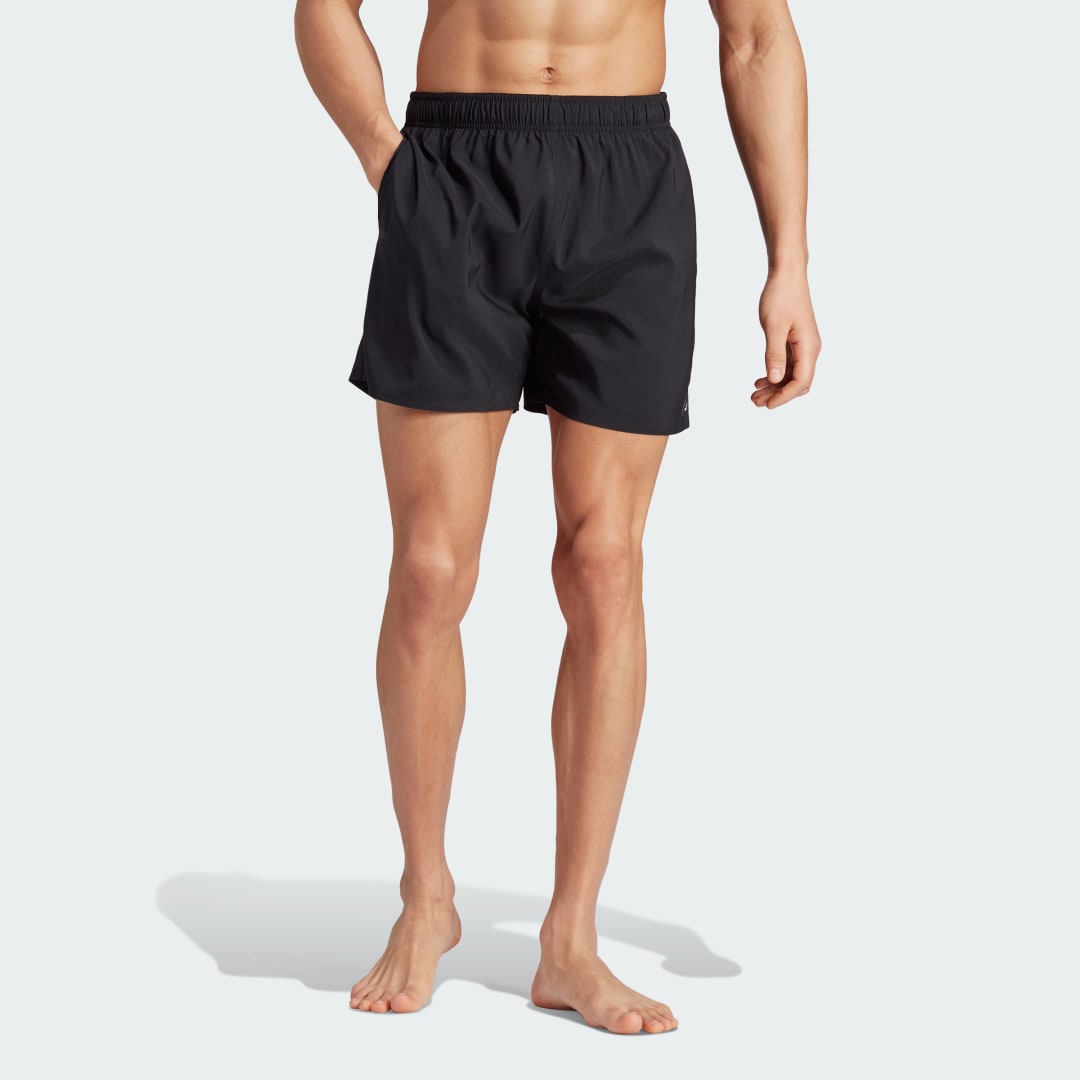 Plavky adidas Originals Solid CLX Swim Short Čierna | IA5390, 0