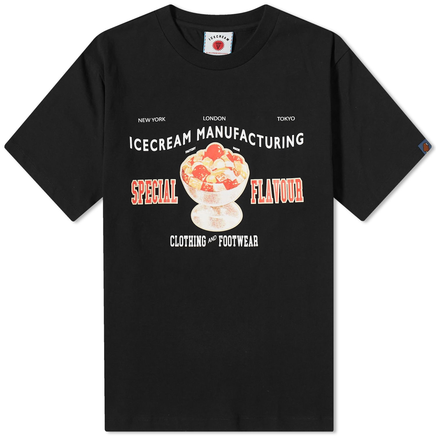 Tričko BBC IceCream Special Flavour Graphic T-Shirt Čierna | IC24134-BLK, 1