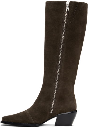 Oblečenie rag & bone rag & bone Joni Knee-High Suede Boots Hnedá | WFF24FF018SU18, 2