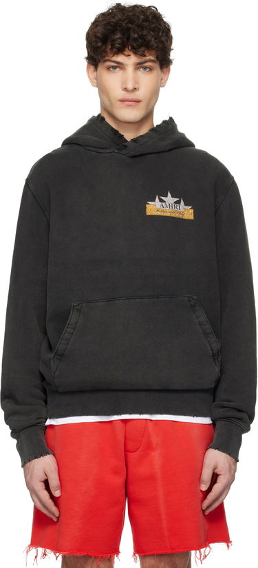 Mikina AMIRI AMIRI Vintage Crystal Star Hoodie Čierna | AMJYHD1095, 0