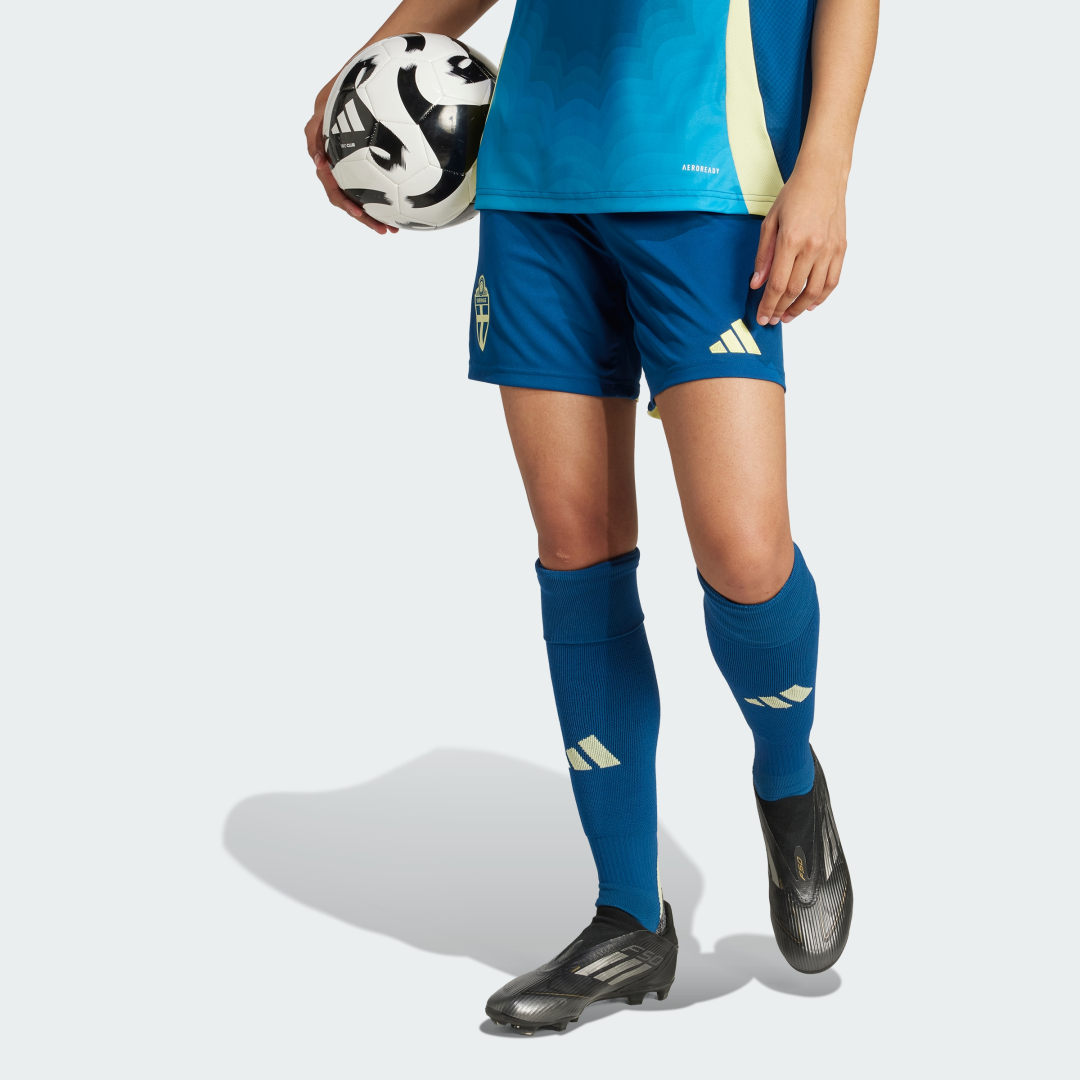 Šortky adidas Performance Sweden 25 Women's Team Shorts Modrá | JF0538, 0