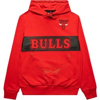 Mikina New Era NBA CHICAGO BULLS WORDMARK HOODY Červená | 60361894, 0