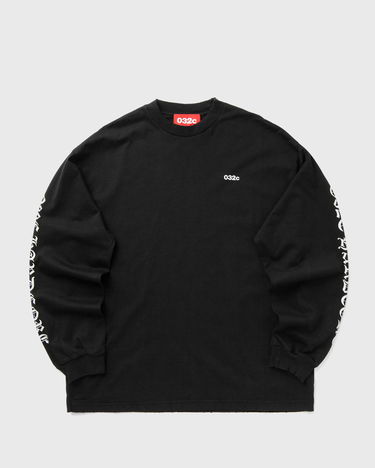Tričko 032C Hardcore Since 2001 Long Sleeve T-Shirt Čierna | F25-URC-0251-050, 0
