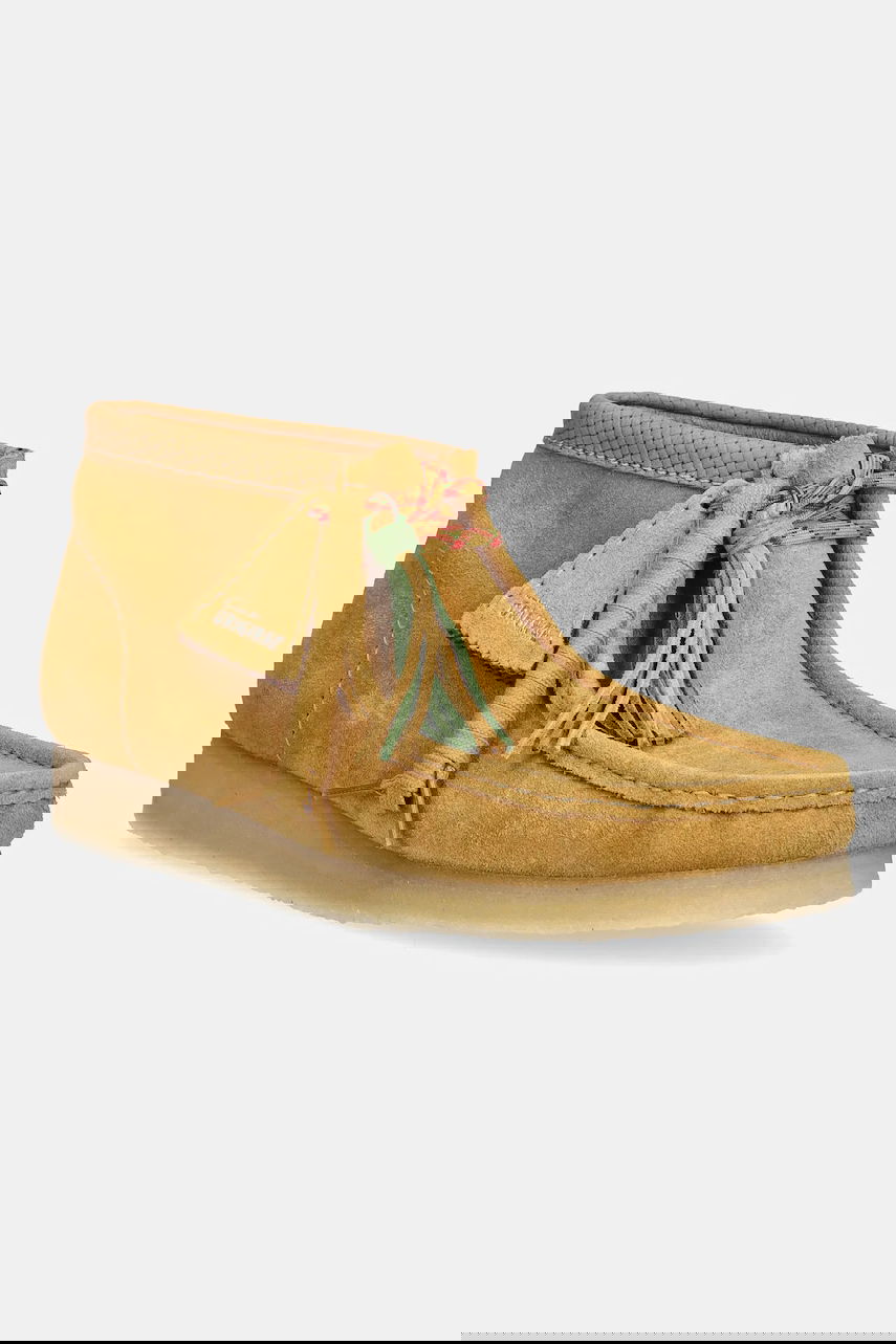 Tenisky a topánky Clarks Originals Suede Wallabee Boot Béžová | 26181131, 0