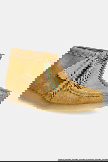 Tenisky a topánky Clarks Originals Suede Wallabee Boot Béžová | 26181131, 0