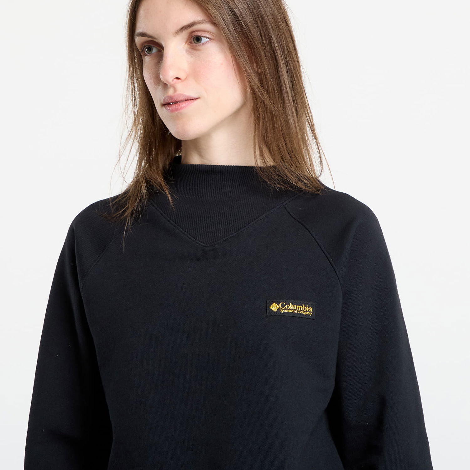 Mikina Columbia Columbia High Cascades™ Crop French Terry Sweatshirt Čierna | 2136421010, 1