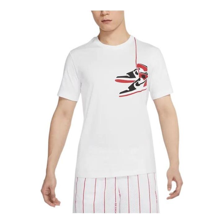 Tričko Jordan Air Jordan Short Sleeve Graphic T-Shirt Biela | DZ4518-100