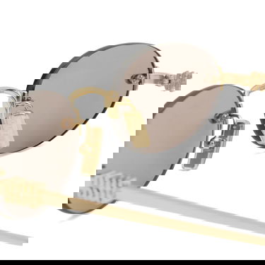 Slnečné okuliare Miu Miu Rimless Oval Sunglasses Metalická | 0MU-A54S-51-5AK20I, 4