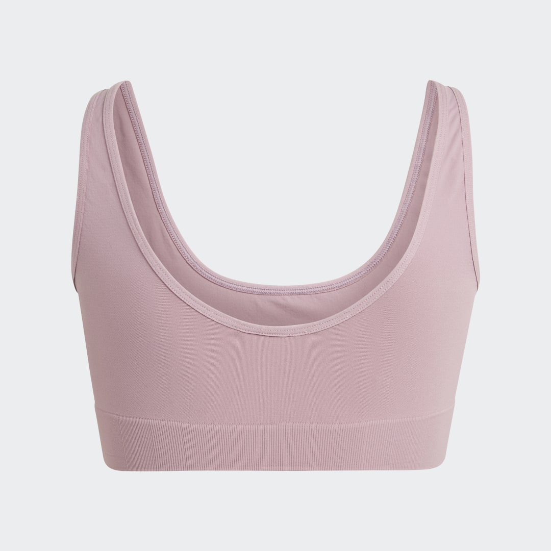 Seamless Micro-Stretch Scoop Lounge Bra