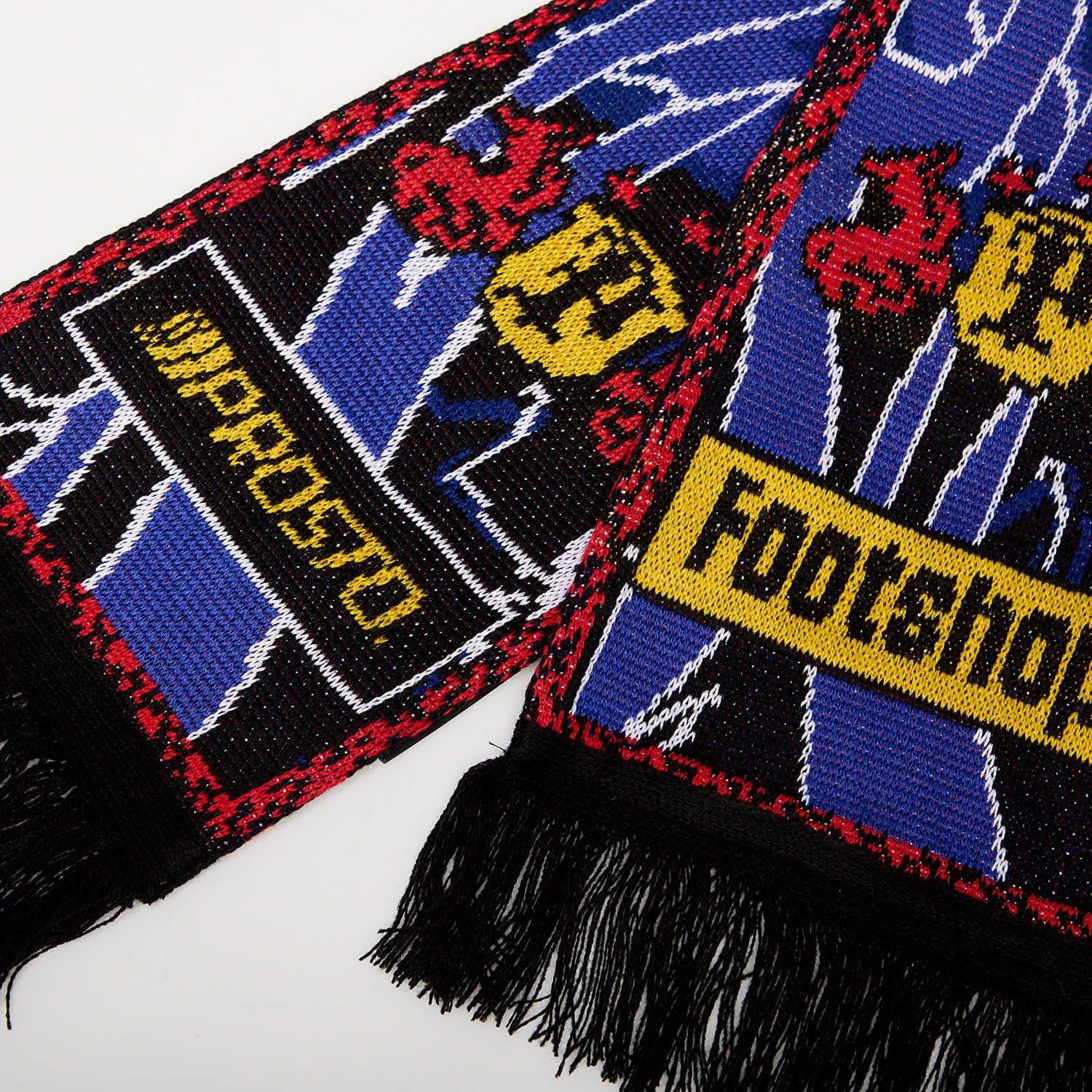 Šál Footshop FTSHP x PROSTO Forza Electric Blue Scarf Čierna | FTSHP_419, 1