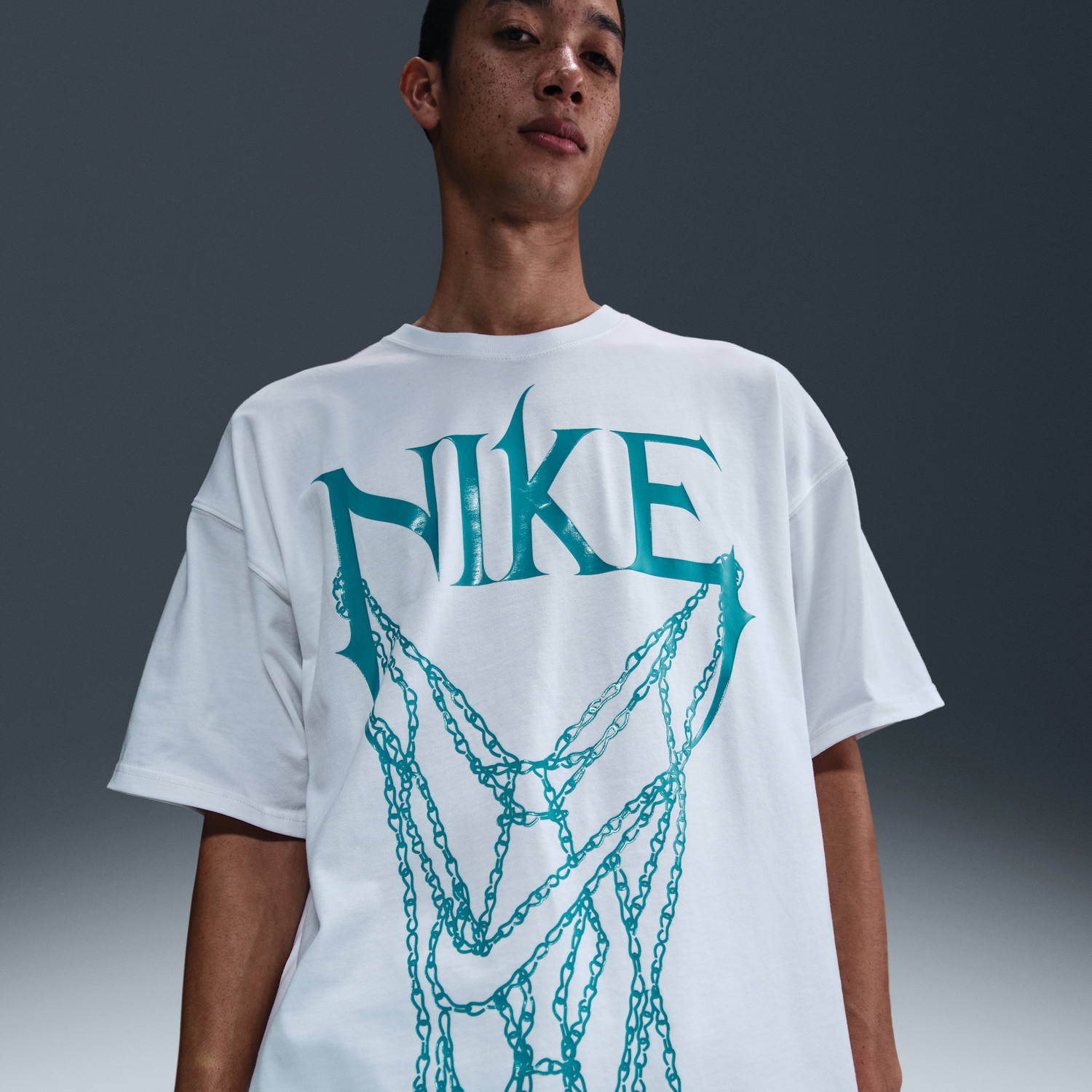 Tričko Nike Nike Basketball T-Shirt Biela | HJ3462-100, 1